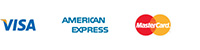 Visa, American Express, MasterCard